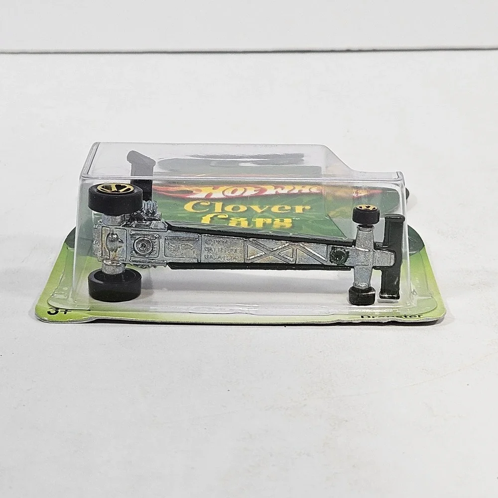 Hot Wheels Clover Cars Dragster 2007 Green Black St Patricks Day L5731 New NIB